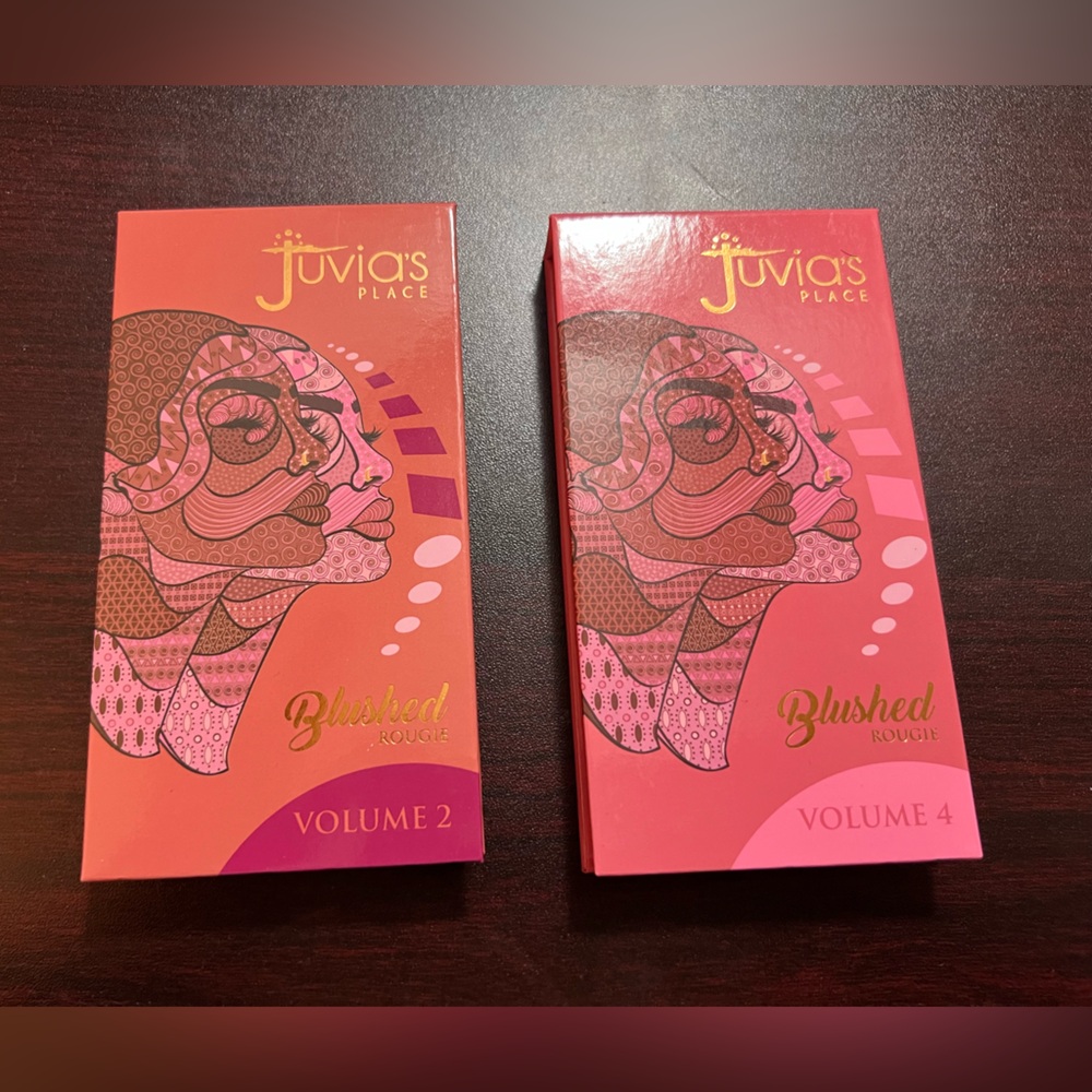 Juvia's Place Blushed Duo Vol 2 and 4